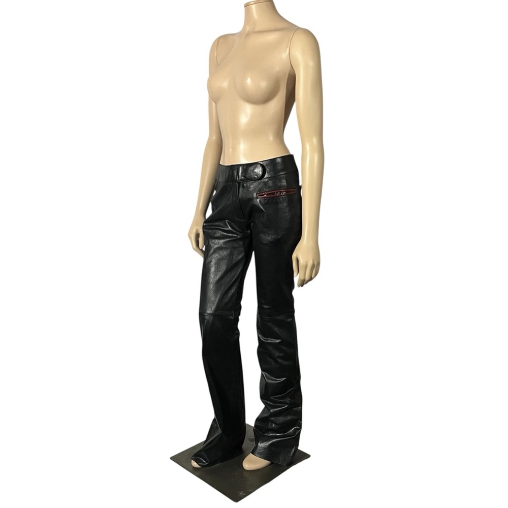 RUDSAK Black Leather Trousers - Picture 6 of 15
